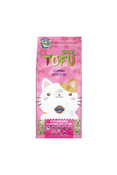 NutraPet Cat Litter رمل القطط الأصلي من نوترا بت، توفو، أعواد متكتلة - 7 لترات