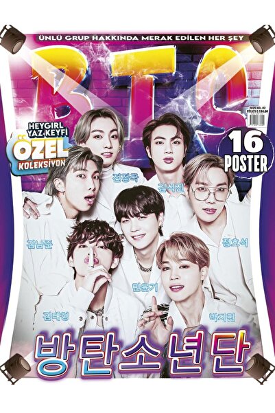 Doğan Burda Dergi Yayıncılık KORE POP BTS ÖZEL KOLEKSİYON