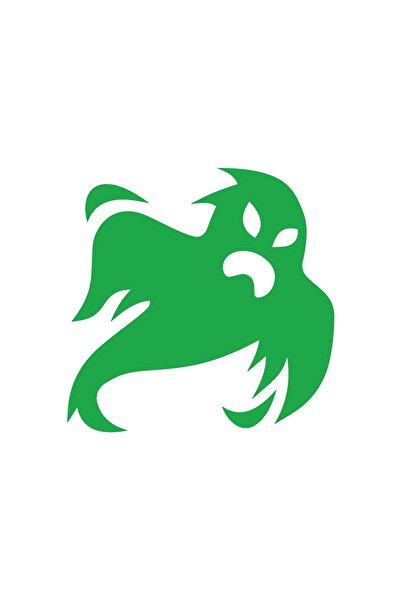 Reysa Tasarım Ghost Sticker 17X17 cm Green