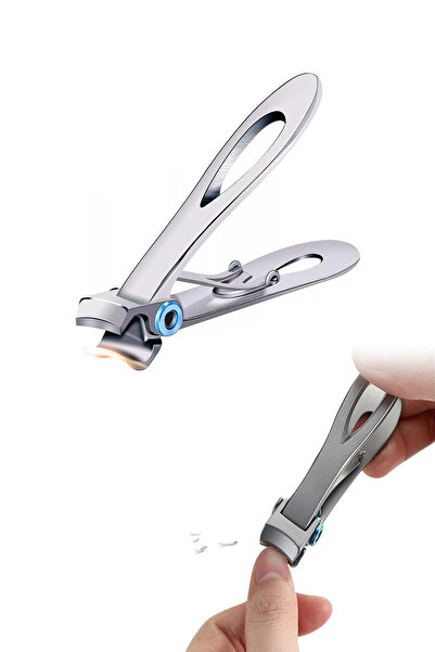 Factorial Paslanmaz Çelik Tırnak Makası Kadın Erkek El Ayak Tırnak Kesici Bat...