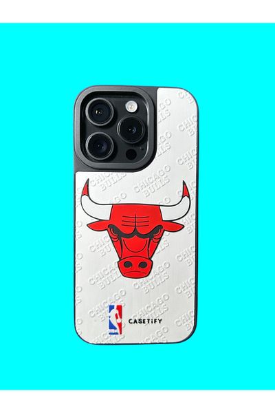 Chicago Bulls Chicago Bulls phone case compatible with iPhone 16 PRO MAX, black