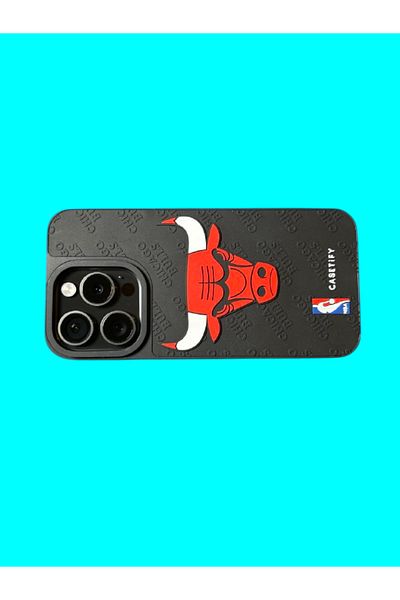 Chicago Bulls Chicago Bulls phone case compatible with iPhone 16 PRO MAX, black