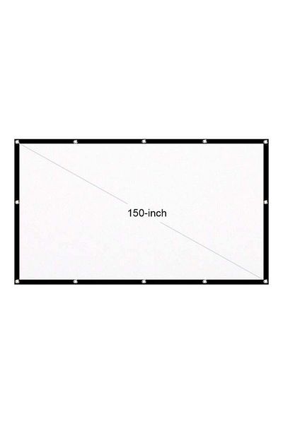 Generic 150-Inch Portable Foldable Thick Durable HD 16:9 Projection Screen