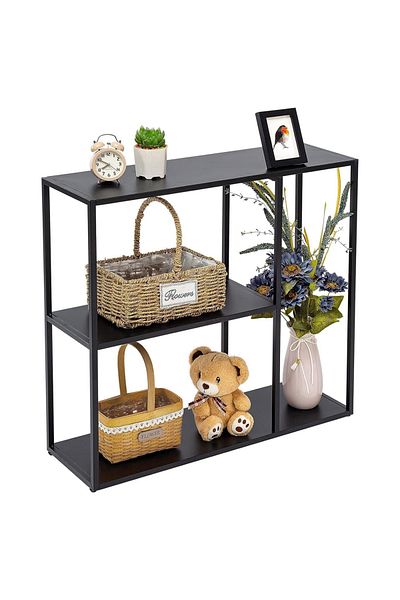 sharpdo Sharpdo 3-Layer Metal Console Table, Foyer Table
