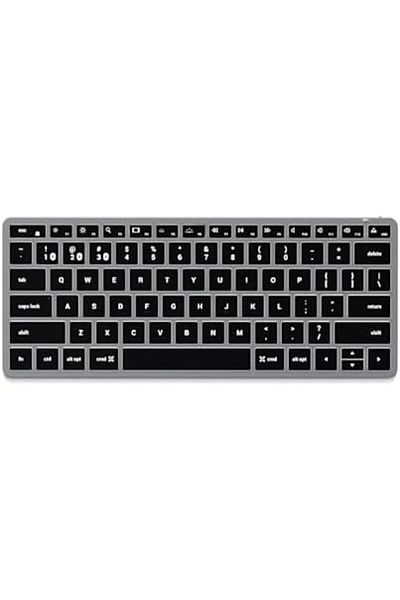 Satechi Slim X1 Bluetooth Backlit Keyboard – Illuminated Keys & Multi-Device Sync – For M2/M1 Ma