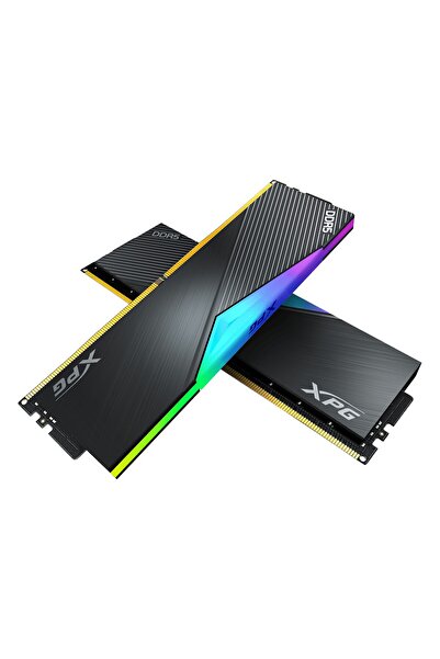 XPG Lancer RGB AX5U6400C3232G-DCLARBK 64GB (2x32GB) DDR5 6400MHz CL32 Masaüstü Bellek