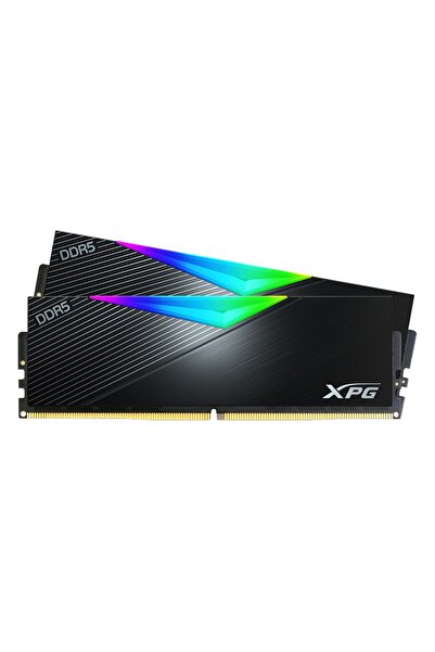 XPG Lancer RGB AX5U6400C3232G-DCLARBK 64GB (2x32GB) DDR5 6400MHz CL32 Masaüstü Bellek