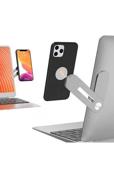 Generic Magnetic phone holder for laptop or iPad