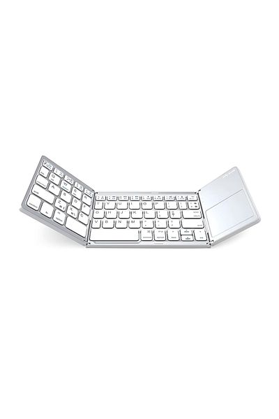 ONSG TouchKey Ultra by ONSG® Foldable Bluetooth Keyboard, Ultra-Slim Portable, 2-Click Touchpad
