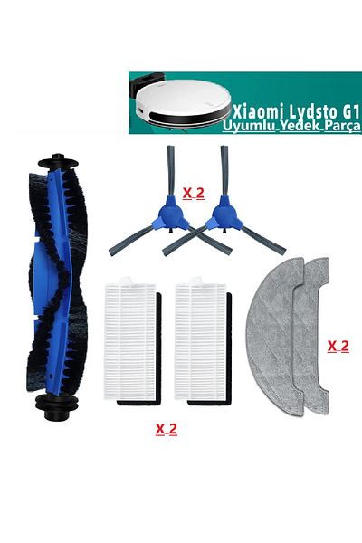 LİN GRUP Lydsto G1 Robot Vacuum Cleaner Compatible Spare Parts Accessories Set