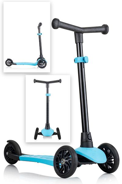 Jusso Height Adjustable Scooter with Wheels