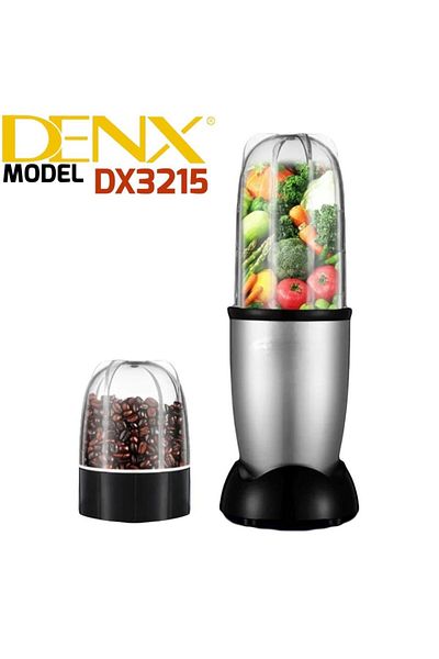 Denx عصارة كهربائية متعددة الوظائف من الفولاذ المقاوم للصدأ عالية السرعة بقدرة 400 واط DX3215