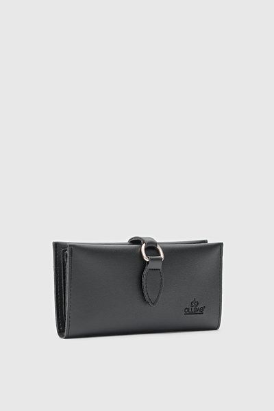 Honorius Women's Black Large Size Quality Handbag Wallet