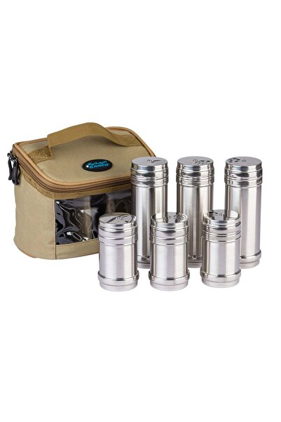 Alrimaya طقم برطمانات بهارات 6 قطع - الرماية