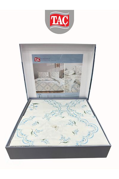 Taç ELYON BLUE Ranforce Set cuvertură dublă 200x220 cm