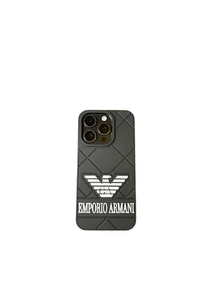 Emporio Armani Phone case Emporio Armani, compatible with iPhone 14 PRO MAX, black