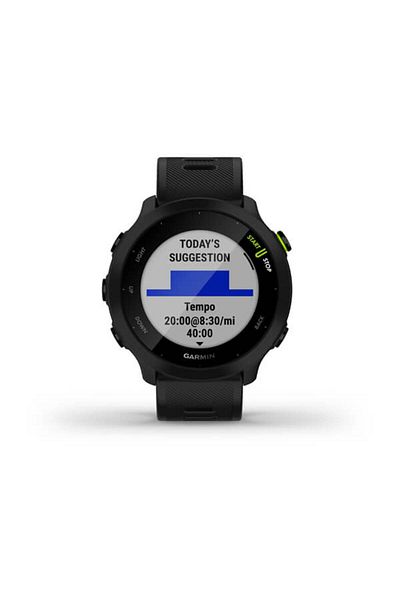 Garmin Smartwatch Garmin Forerunner 55, 010-02562, 42 mm, HR, GPS, Black