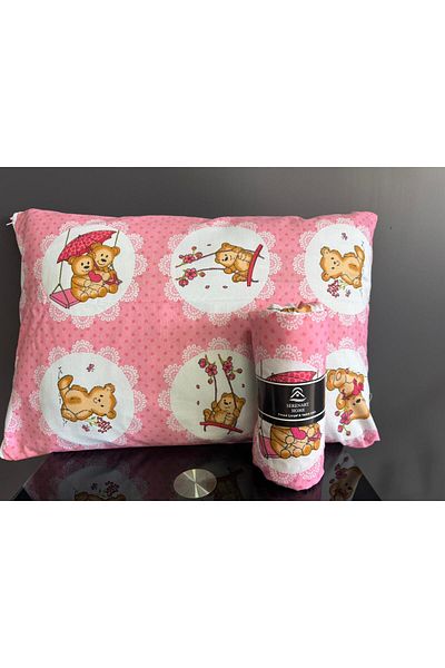 SERENART HOME Single Sheet Set |   100X200Cm |   Special for Girls |   Teddy Bear Dream