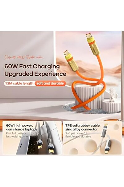 Remax Mena USB C Cable 60W 1.2M, Zinc Alloy USB Type A to C Cable, Fast Charging Data Cable Compatib