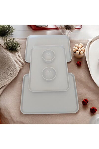 BARITCIOGLU Service Presentation Plate, Sauce Dish, Condiment Set of 5