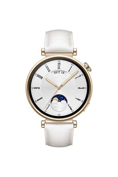 Huawei Ceas Smartwatch Huawei Watch GT 4, 41mm, Bluetooth, SpO2, White Leather