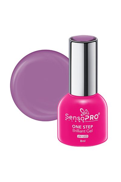 SensoPRO Milano Ojă semipermanentă Brilliant într-un singur pas, 8 ml, Selective Tease #70