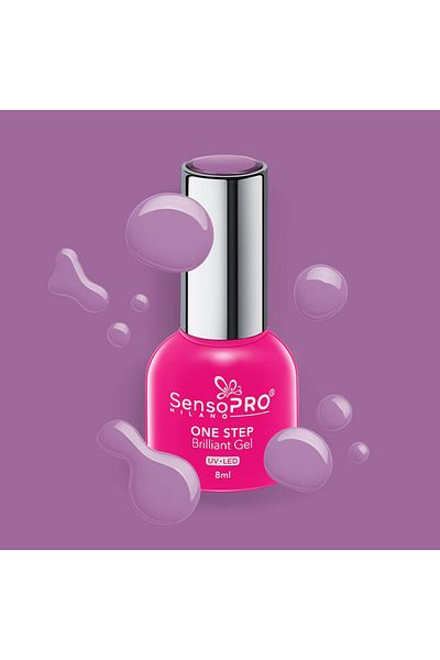 SensoPRO Milano Ojă semipermanentă Brilliant într-un singur pas, 8 ml, Selective Tease #70