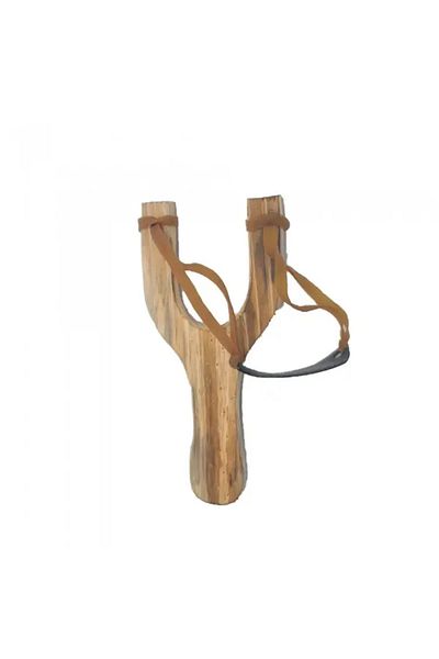 dalimag Wooden slingshot, strong, double elastic