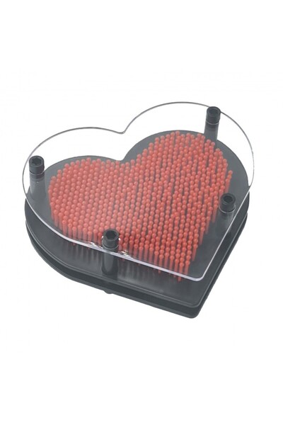 dalimag Inima decorativa, model imprimare tridimensionala, forma inima, rosu,...