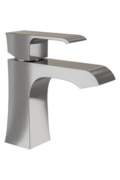 KALE Karina Fırçalanmış Nikel Lavabo Bataryası