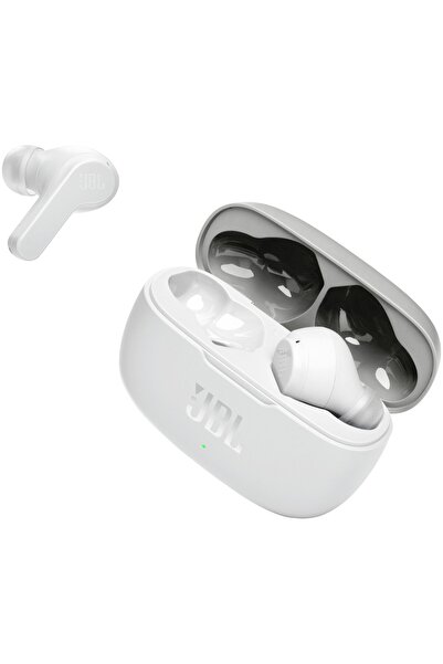 JBL Casti In-Ear JBL Wave 200TWS, True Wireless, Bluetooth, Deep Bass, Carcasa de incarcare, White