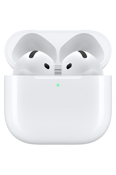 Apple Casti In-Ear Apple AirPods 4, True Wireless, Bluetooth, Carcasa incarcare(USB-C), White