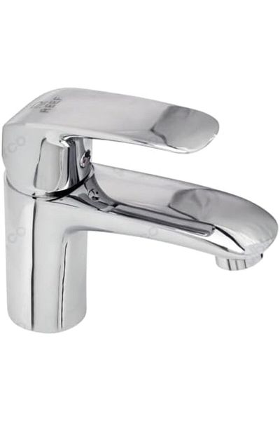 Reef Modern Bathroom Basin Mixer Tap, Chrome Finish, Single Lever, Mixer Iris-01, Stylish & Durable