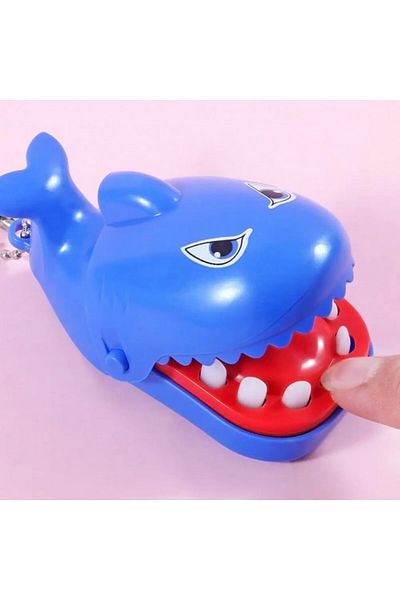 dalimag Shark Toy, Dentist Model, 9 cm, Plastic, Pink