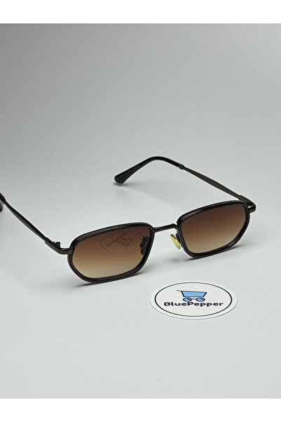 BluePepper نظارات شمسية JOYE COFFEE بإطار أسود 50 ecartman