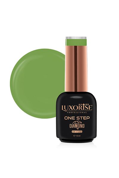 LUXORISE Oja semipermanentă One Step Diamond Green Grass 10ml, LUXORISE