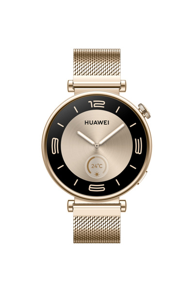 Huawei Ceas Smartwatch Huawei Watch GT 4, 41mm, Bluetooth, SpO2, Gold Milanese