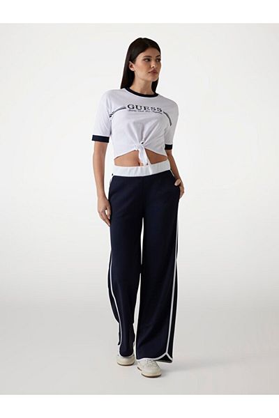 Guess Tricou Knot pentru femei Active Boxy Fit