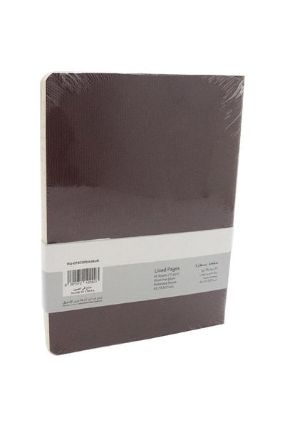 Roco Notebook – A5, 120 Pages (60 Sheets), Lined, Red
