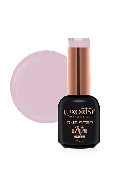 LUXORISE Oja semipermanentă One Step Diamond Light Rose 10ml, LUXORISE