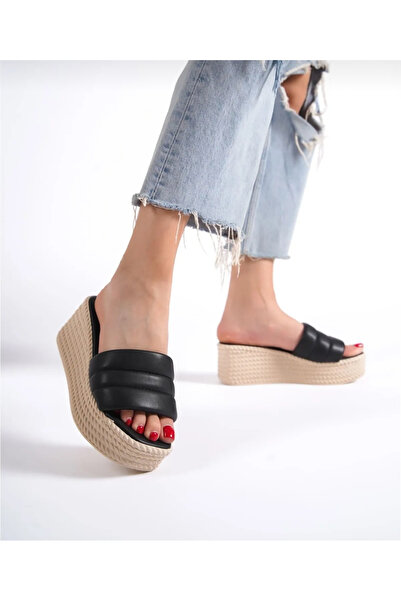 PUNTO Dolgu Topuk Casual Terlik