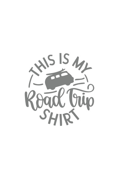 Reysa Tasarım هذه ملصق قميص رود تريب الخاص بي مقاس 17 × 17 سم رمادي