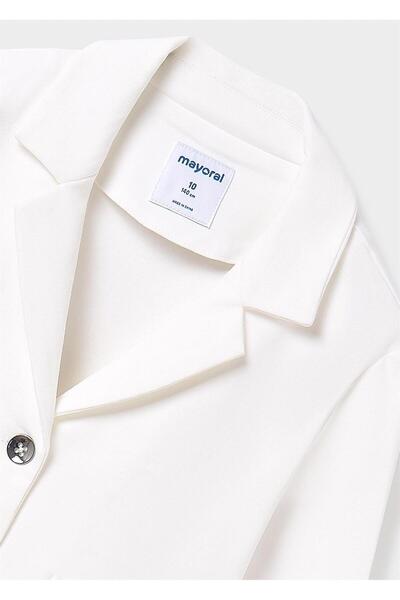 MAYORAL Girl's Jacket - White