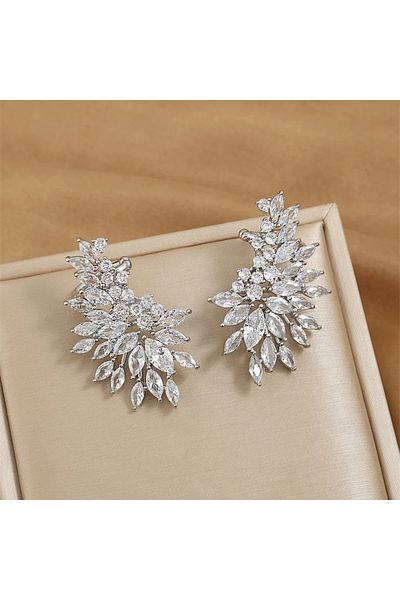 GlassySKY Stylish Stone Earrings