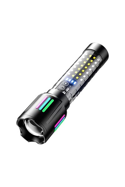 Denx مصباح يدوي DENX إضاءة قوية DX2334