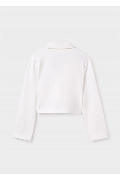 MAYORAL Girl's Jacket - White