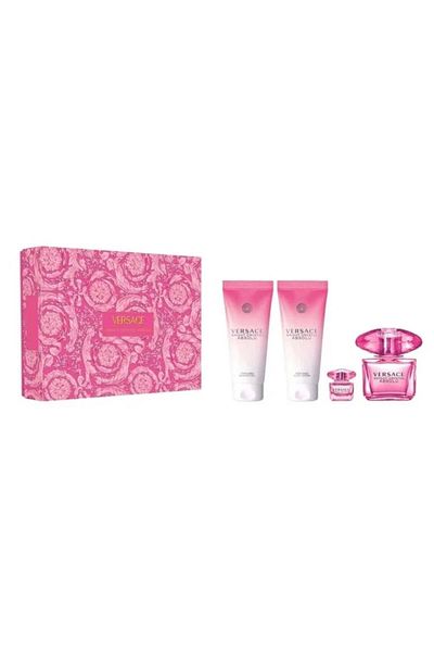Versace Versace Bright Crystal Absolu Set: EDP 90ml & 5ml, Shower Gel 100ml, Body Lotion 100ml