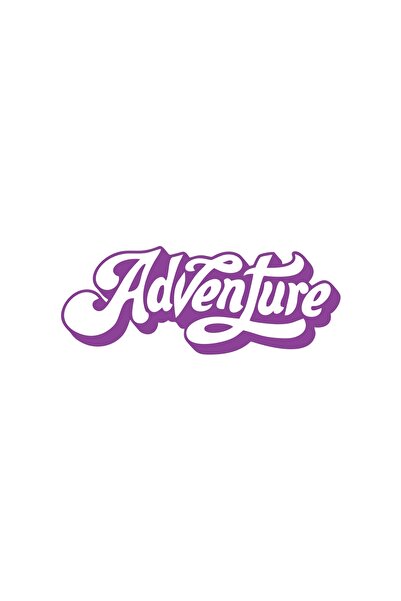 Reysa Tasarım Adventure Sticker 17X17 cm Purple