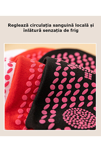 Influential Tech Set de șosete terapeutice din turmalină, unisex, confortabile, îmbunătățesc circulația, mărime universală, 2 buc.