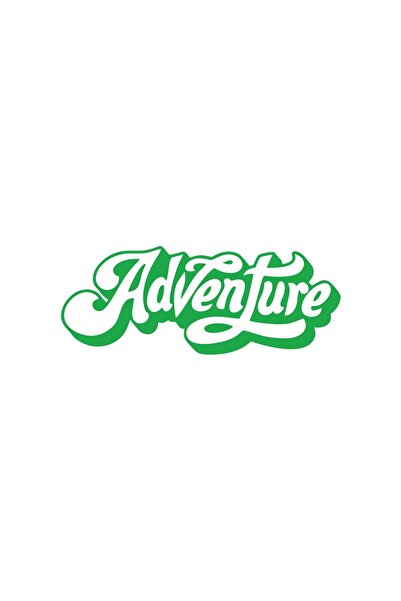 Reysa Tasarım Adventure Sticker 17X17 cm Green